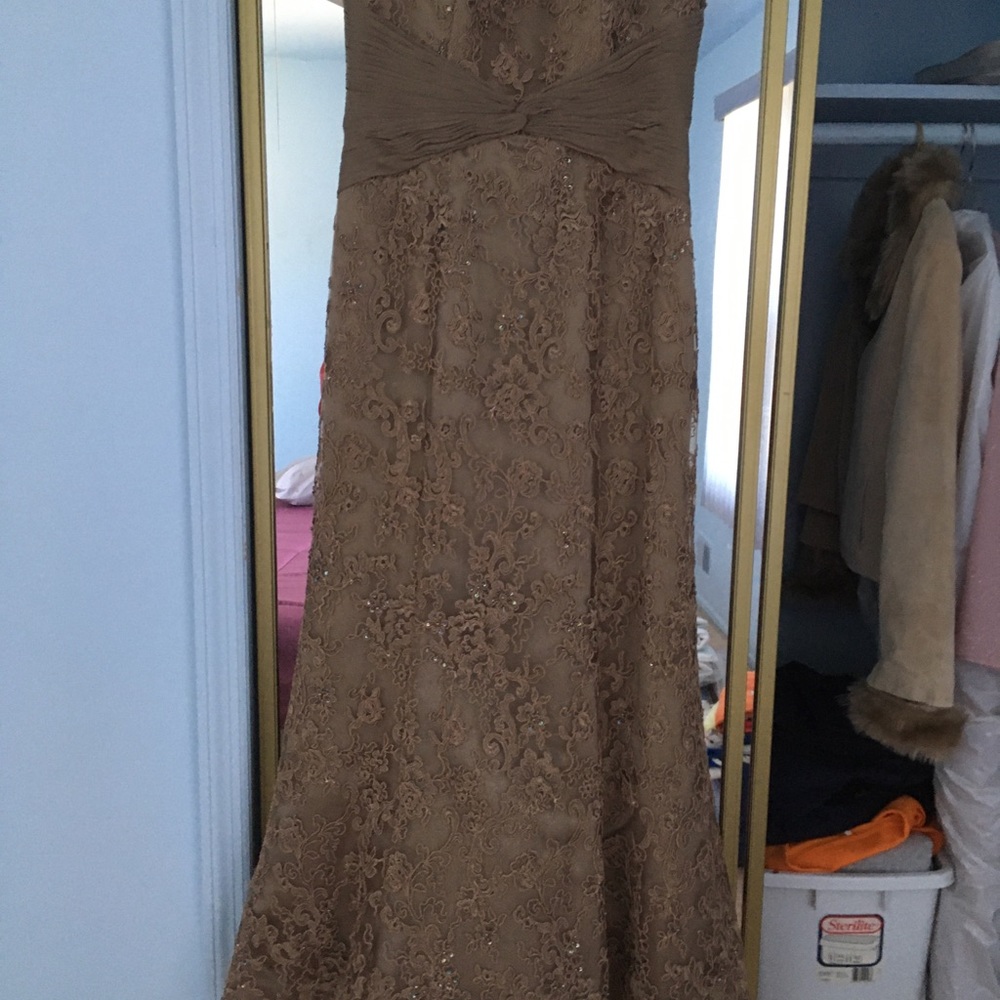 Beautiful Coco Colored Spaghetti Strap - image 2